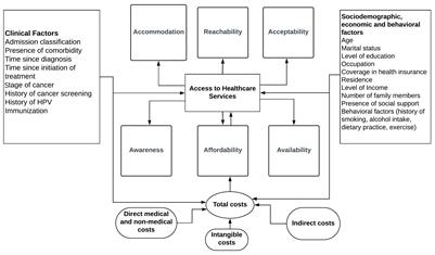 Access to advanced healthcare services and its associated factors among patients with cervical cancer in Addis Ababa, Ethiopia